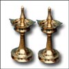 Brass Diya Stand Pair Small - Click here to View more details about this Product